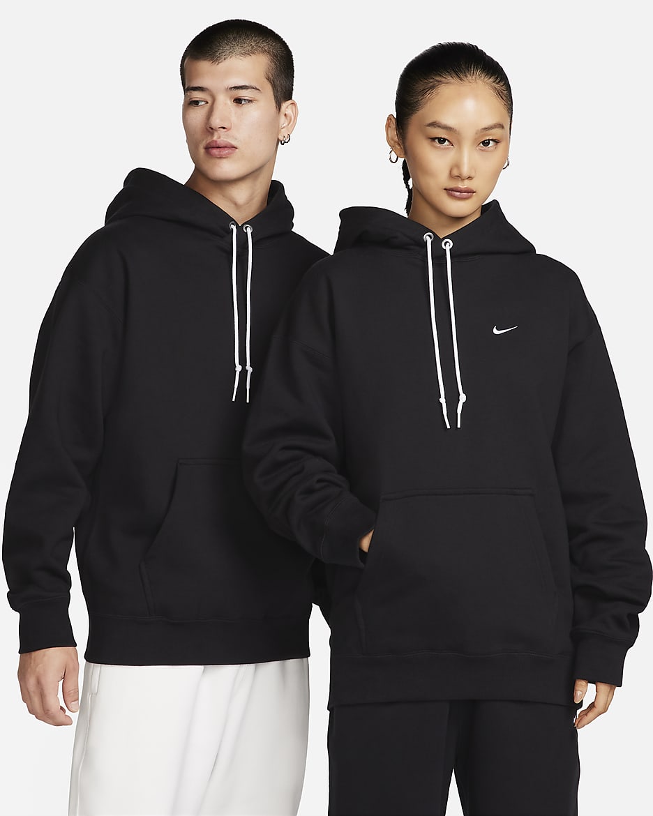 Nike Solo Swoosh Men s Fleece Pullover Hoodie